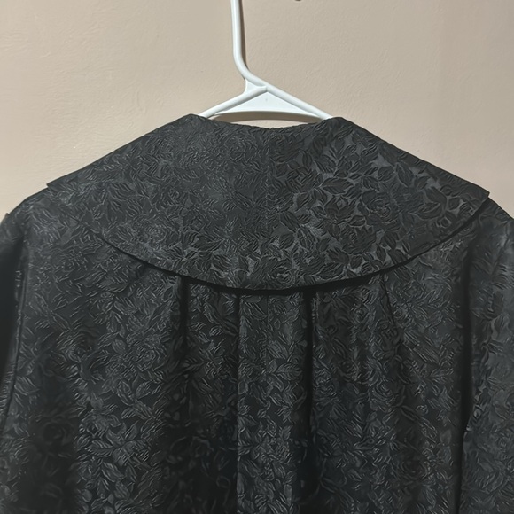 Vintage Black long International Ladies Garment Workers Union 1955-1963 size 20 - Picture 5 of 10